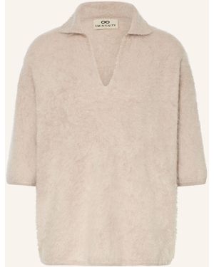 SMINFINITY Strickshirt aus Cashmere - Natur