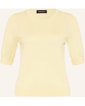 Repeat Cashmere Strickshirt - Natur