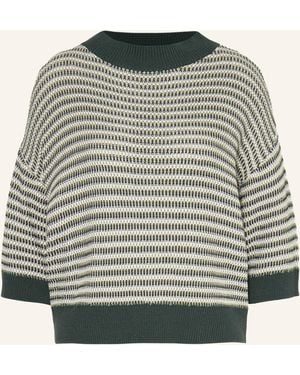 Opus Strickshirt PEIPINA - Grau