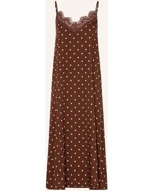 Oh April Kleid ALMA mit Spitze - Braun