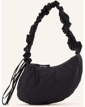 Damson Madder Schultertasche ROSE - Schwarz