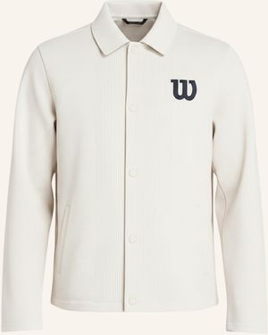 Wilson Collegejacke M VANDERBILT COACHES JACKET - Natur