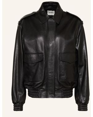 Arma Lederjacke ASTRA - Schwarz