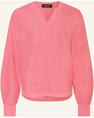 Repeat Cashmere Oversized-Pullover - Pink