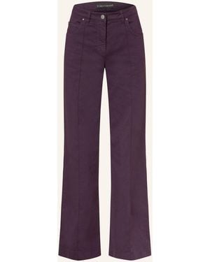 Luisa Cerano Flared Jeans - Lila