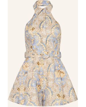 Zimmermann Jumpsuit DAYLIGHT aus Leinen - Natur
