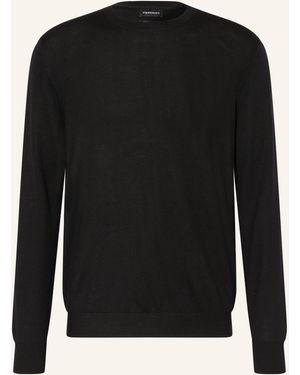 STROKESMAN'S Pullover aus Merinowolle - Schwarz