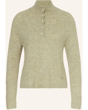 Opus Strick-Poloshirt PLUTTON - Grün