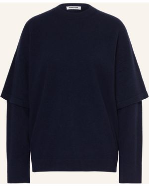 DARKPARK Pullover TROY mit Cashmere - Blau