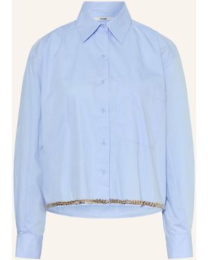Maje Hemdbluse - Blau