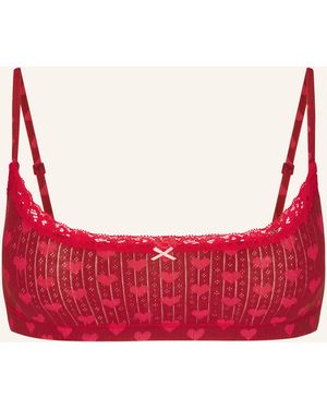 Skims Bustier LIGHTWEIGHT COTTON - Pink