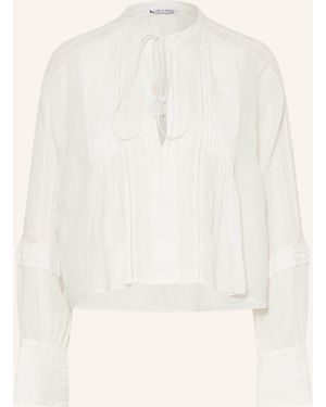 Veronica Beard Blusenshirt SAWYER mit Spitze - Natur