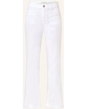 OPUS PANTS Flared Jeans MELLY FRESH - Weiß