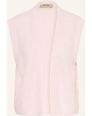 Mos Mosh Strickweste MMTHORA mit Alpaka - Pink