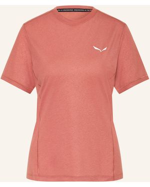 Salewa T-Shirt PUEZ DRY'TON - Pink