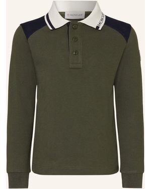 Moncler Piqué-Poloshirt - Grün