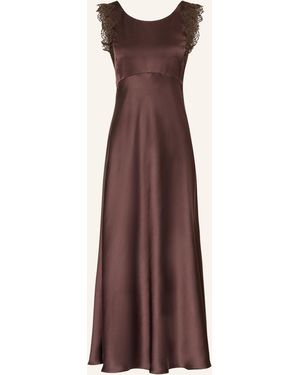 Luisa Cerano Abendkleid mit Spitze - Lila