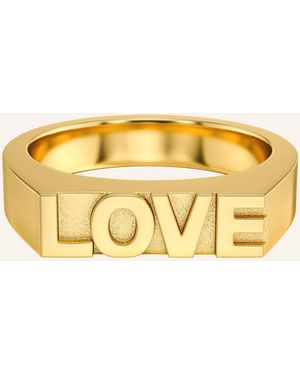 Edblad Ring LOVE SIGNET - Mettallic
