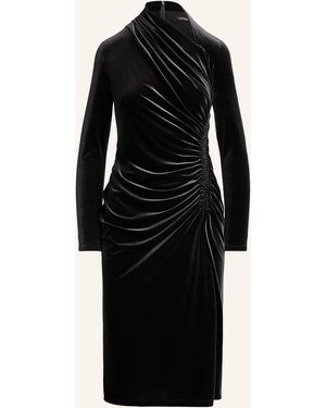 Ralph Lauren Etuikleid aus Samt - Schwarz