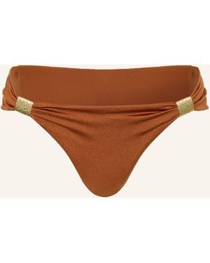 Heidi Klein Basic-Bikini-Hose RUST - Braun