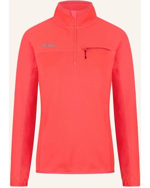 Cep Longsleeve CORE RUN THERMAL ZIP SHIRT 2.0 - Rot