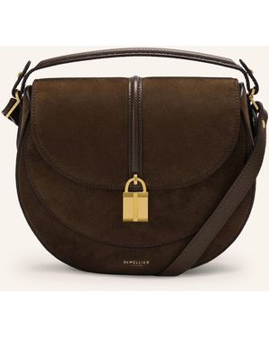 DeMellier Handtasche THE SIENA SADDLE - Schwarz