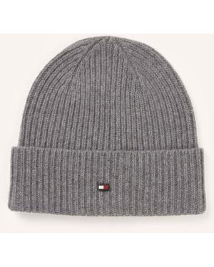 Tommy Hilfiger Cashmere-Mütze - Grau