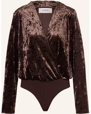 Ba&sh Samt-Body LAIA - Braun