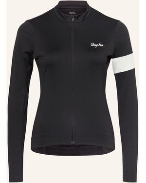 Rapha Radtrikot CORE THERMAL LONG - Schwarz