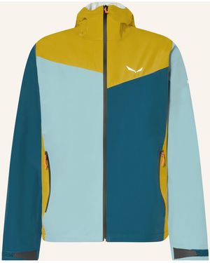 Salewa Regenjacke PUEZ AQUA POWERTEX - Blau