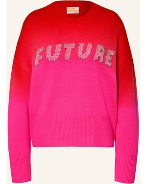 From Future Cashmere-Pullover mit Schmucksteinen - Pink