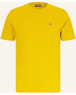 Napapijri T-Shirt SALIS - Gelb