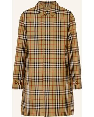 Burberry Mantel zum Wenden - Natur