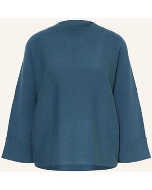 Comma, Pullover mit 3/4-Arm - Blau
