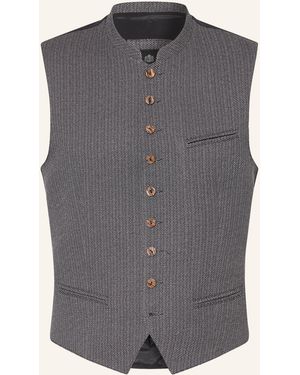 hammerschmid Trachtenweste CARL Slim Fit - Grau