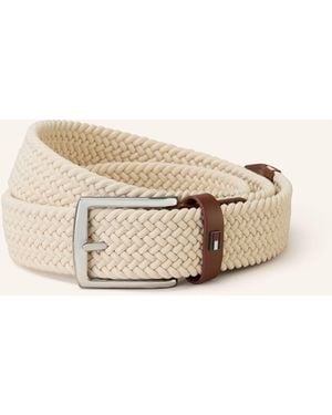 Tommy Hilfiger Flechtgürtel DENTON - Natur