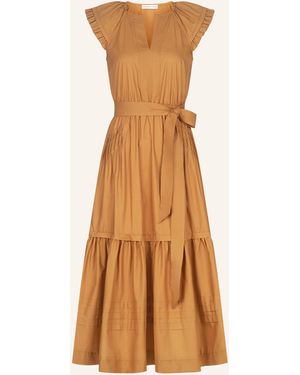 CLAIRE LUISE Langes Freizeitkleid - Natur
