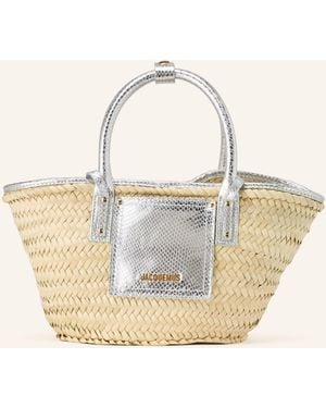 Jacquemus Shopper LE PETIT PANIER SOLI - Natur