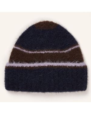 Samsøe & Samsøe Mütze SAJEANNE mit Alpaka - Blau