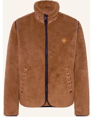 MCM Teddyfell-Jacke - Braun