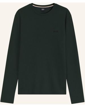 BOSS Schlafshirt WAFFLE - Grün