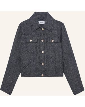 Reiss Leinenjacke BREE - Blau