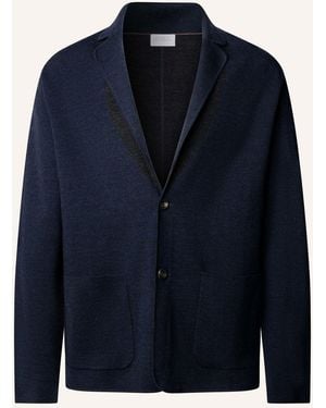 Hackett Strickjacken Cardigan SR DF KNIT BLAZER - Blau
