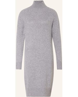 Ffc Strickkleid mit Cashmere - Grau