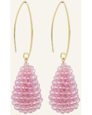 LOTT.gioielli Ohrhänger AMY CE GB CONE S BUBBLE PINK by GLAMBOU