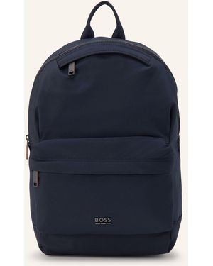 BOSS Rucksack ERYK mit Laptop-Fach - Blau