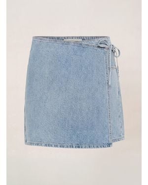 Kaffe Jeansshorts KAJORDI - Blau