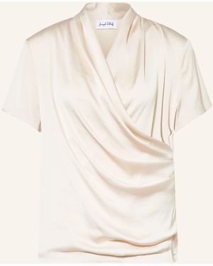 Joseph Ribkoff T-Shirt im Materialmix - Natur