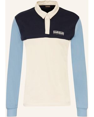 Napapijri Rugbyshirt E-MONT - Blau