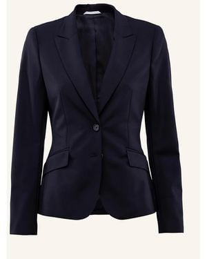 Van Laack Mantel Slim Fit - Blau